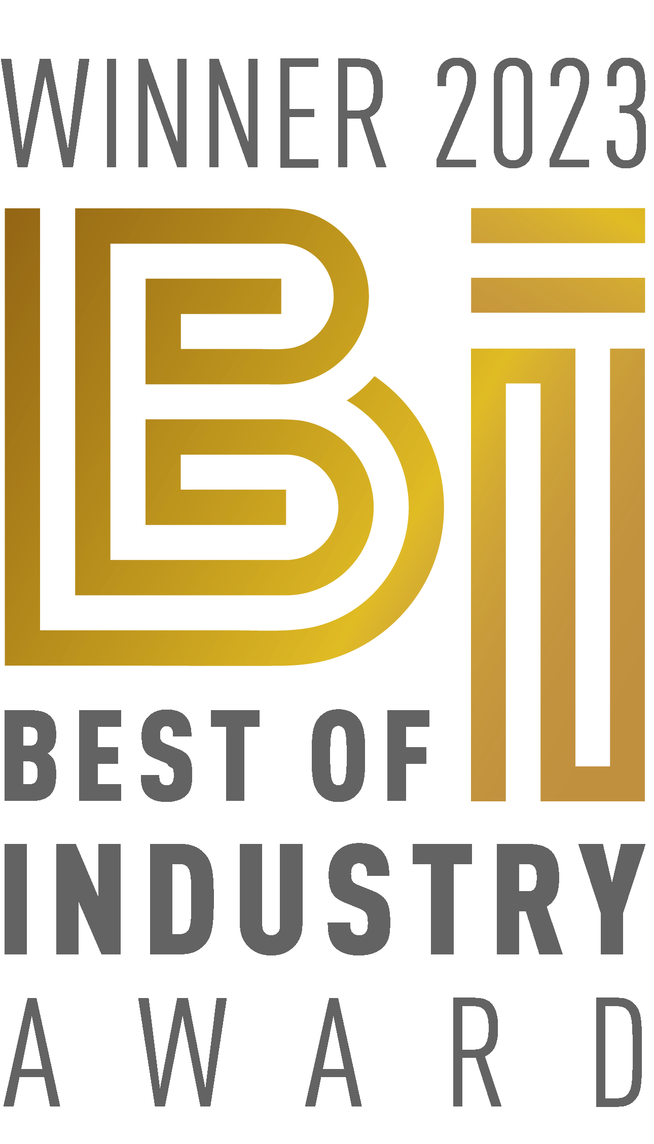 Winner best of industry award 2023